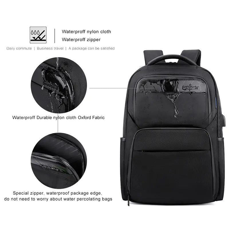 ARCTIC HUNTER Waterproof Large Capacity Laptop Backpack