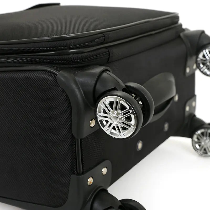 Compact Women's Carry-On Suitcase with Spinner Wheels