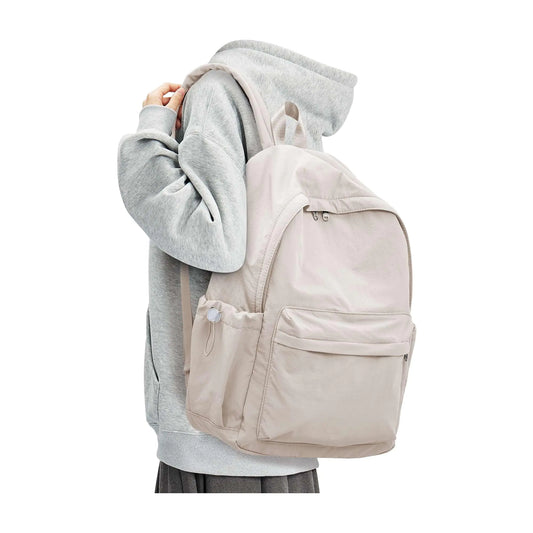 Khaki Lightweight Basic Backpack for High SchoolCollege Bookbag for WomensTravel Laptop Backpacks for Teen GirlsSchool Bag Casual Daypack